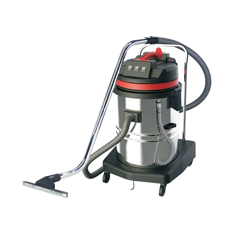 Wet Dry Vacuum 60L - เครื่องดูดฝุ่นแบบเปียกและแห้ง 60 ลิตร มอเตอร์คู่/สามมอเตอร์ สแตนเลส แข็งแรงทรงพลัง