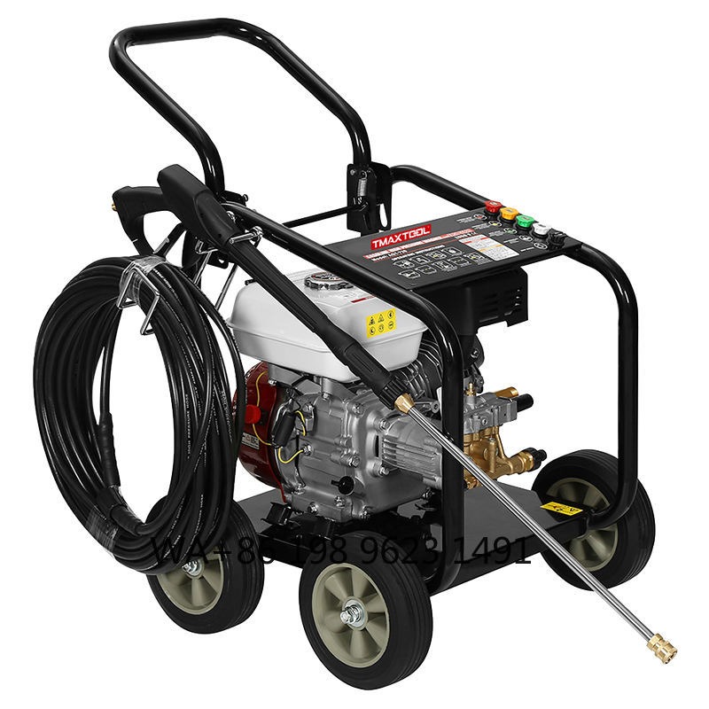 Pressure Washer 3000Psi - เครื่องฉีดน้ำแรงดันสูงอุตสาหกรรม 3000PSI สำหรับน้ำเย็น พร้อมมอเตอร์อัตโนมัติ เหมาะสำหรับร้านล้างรถ ฟาร์ม