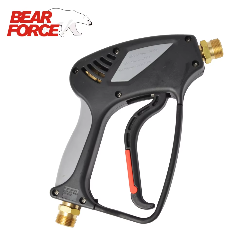 Pressure Washer 3000Psi - ปืนฉีดน้ำแรงดันสูง 345 บาร์ 5000 ปอนด์ต่อตารางนิ้ว พร้อมช่องต่อ