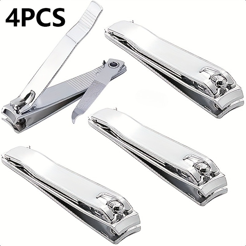 Escalator Cleaning Machine - กรรไกรตัดเล็บกันน้ำพร้อมตะไบ กรรไกรสแตนเลสสำหรับเครื่องมือเสริมความงามเล็บ สำหรับเล็บแข็ง มีดกว้างและทนทาน
