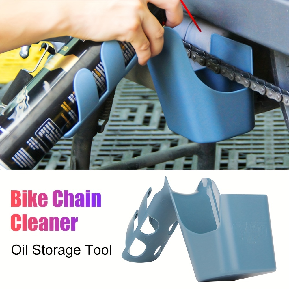 Escalator Cleaning Machine - กล่องเครื่องมือสำหรับเก็บน้ำมันหล่อลื่นโซ่รถจักรยานยนต์ น้ำมันทำความสะอาดโซ่ ป้องกันการกระเด็นของน้ำมัน เครื่องมืออเนกประสงค์สำหรับน้ำมันโซ่ ป้องกันการกระเด็นของน้ำมัน