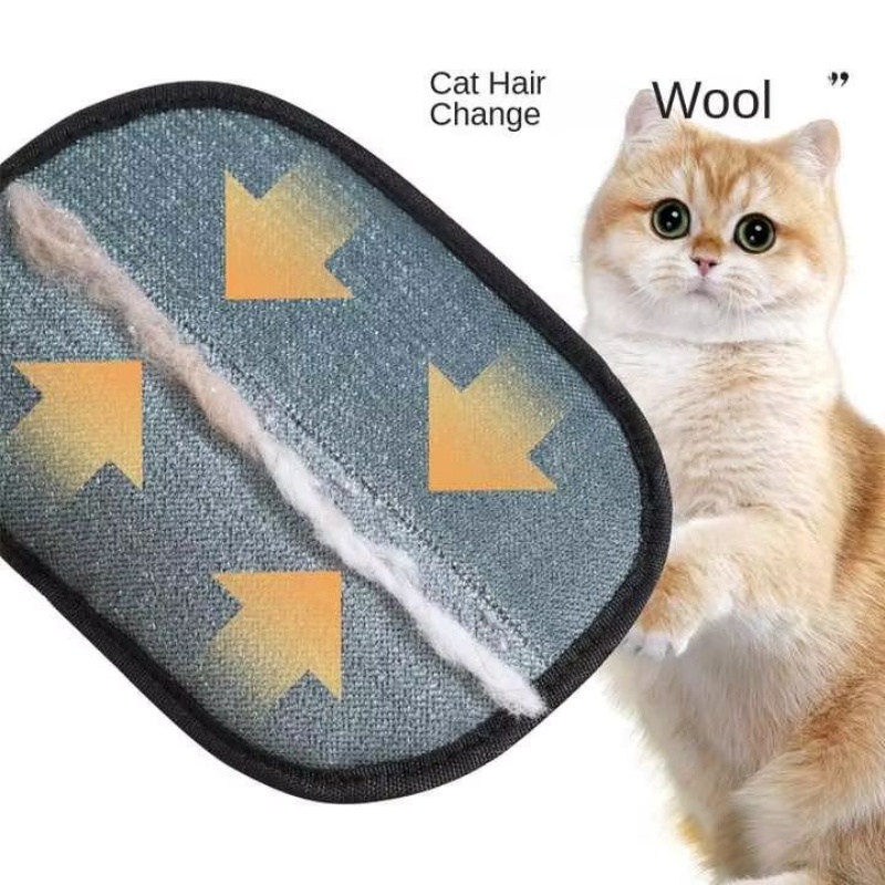 Carpet Extractor Machine - ถุงมือกรูมมิ่งสำหรับสัตว์เลี้ยง สำหรับสุนัขและแมว แปรงกำจัดขน ถุงมือทำความสะอาดลูกแมว ใช้กับโซฟา พรม