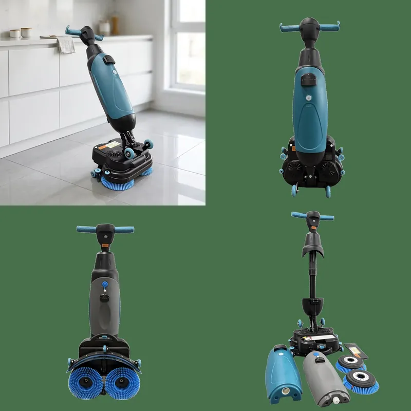 Floor Scrubber Machine Walk Behind - เครื่องขัดพื้นแบบเดินตาม SUTO ST-X430 ความกว้างการทำความสะอาด 430 มม.