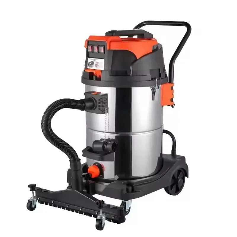Industrial Vacuum Cleaner 3000W - เครื่องดูดฝุ่นอุตสาหกรรม 3000W แรงดูดสูงสำหรับทำความสะอาดพื้นคอนกรีต เครื่องดูดฝุ่นแบบเปียกและแห้งสำหรับงานหนัก 3600W