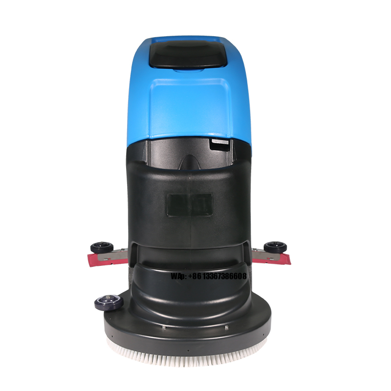 Floor Scrubber Machine Walk Behind - เครื่องขัดพื้นแบบเดินตามไร้สาย รุ่นใหม่ ขนาด 55 ลิตร สำหรับทำความสะอาดสนามบินและซูเปอร์มาร์เก็ต