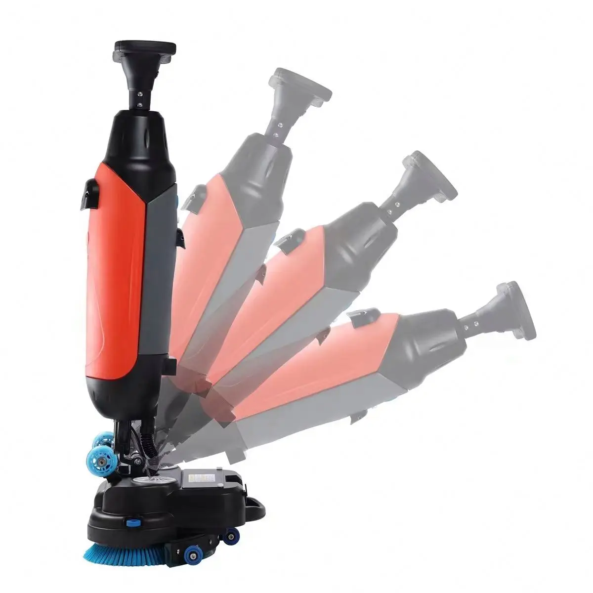 Floor Scrubber Machine Walk Behind - เครื่องขัดและเป่าแห้งพื้นแบบไฟฟ้าขนาดเล็ก รุ่นใหม่ ใช้งานง่าย เหมาะสำหรับทำความสะอาดพื้นกระเบื้องในบ้านและพื้นผิวแข็ง
