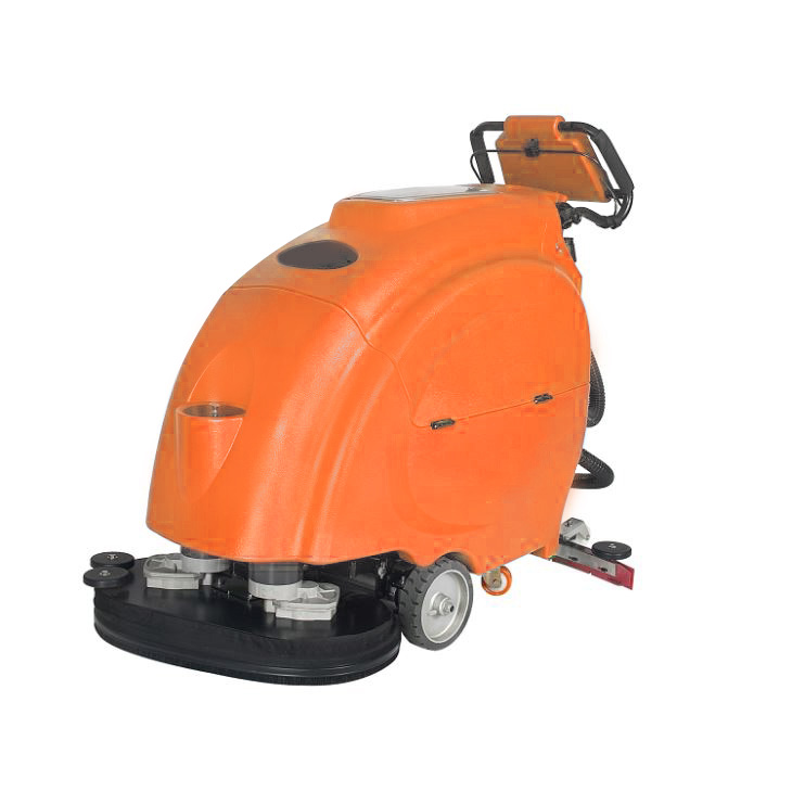 Floor Sweeper Machine Manual - เครื่องขัดพื้นอุตสาหกรรมแบบเดินตาม 2 หัวแปรง ใช้งานได้ทั้งแบบเปียกและแบบแห้ง
