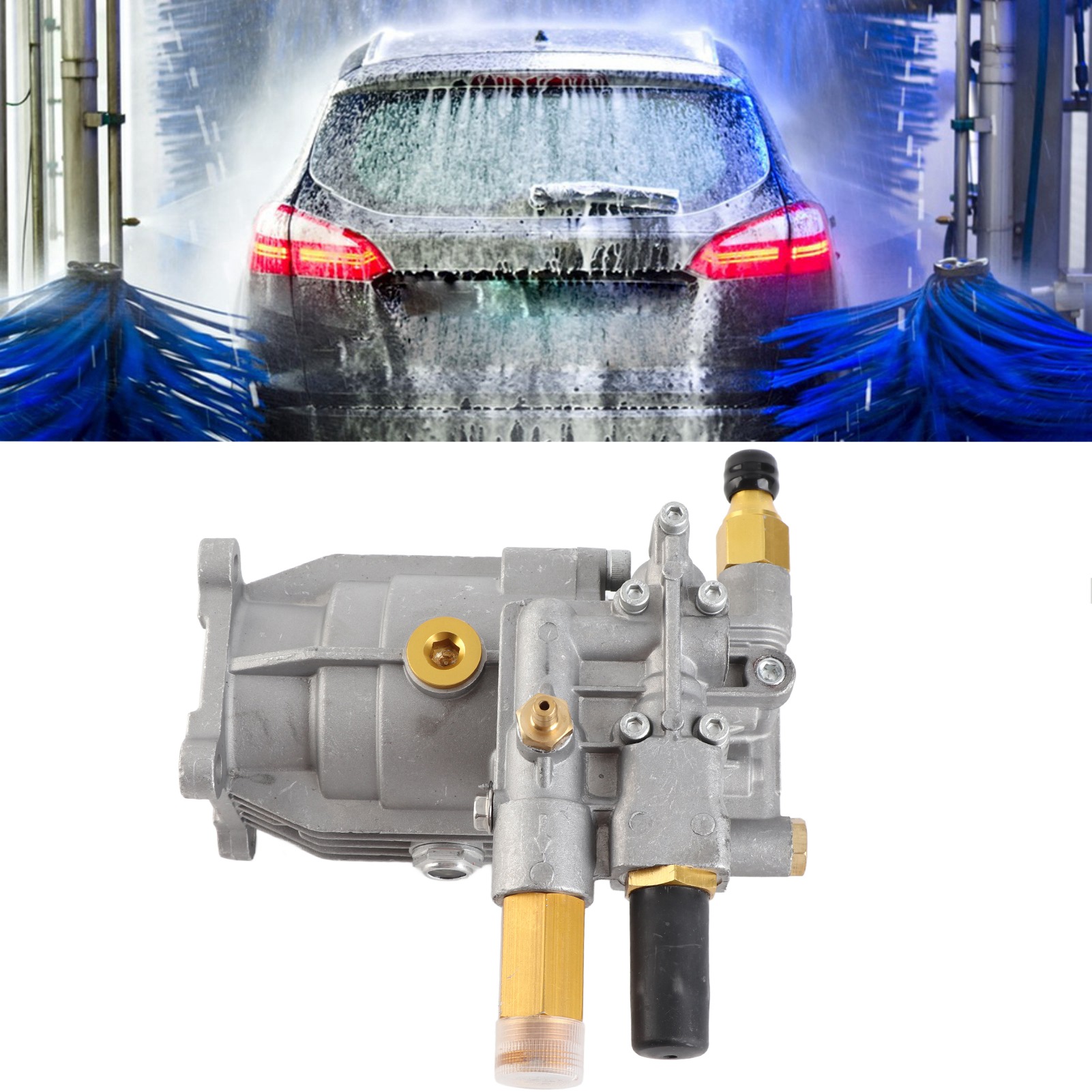 Pressure Washer 3000Psi - ปั๊มฉีดน้ำแรงดันสูง 3/4 นิ้ว แบบเพลาแนวนอน 2610-3000PSI 2.2-2.4GPM