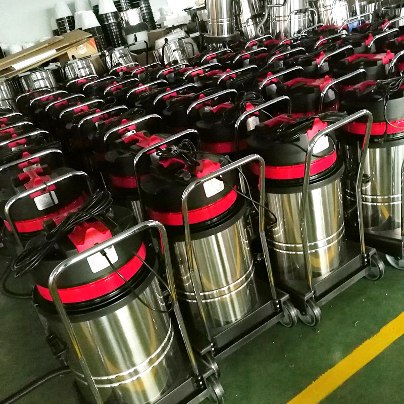 Wet Dry Vacuum 60L - LC60-2W 2000W 60L เครื่องดูดฝุ่นอุตสาหกรรมแบบเปียกและแห้ง พร้อมระบบดูดน้ำที่เหลือ