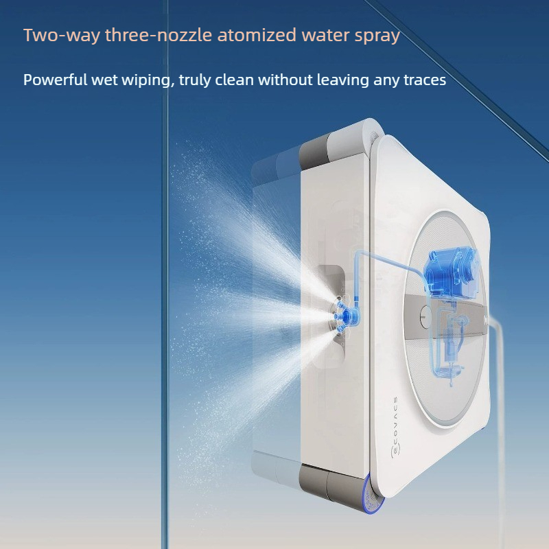 Window Cleaning Robot Automatic - หุ่นยนต์ทำความสะอาดกระจก ECOVACS W2S PLUS อเนกประสงค์ เครื่องทำความสะอาดกระจกไฟฟ้าอัตโนมัติ