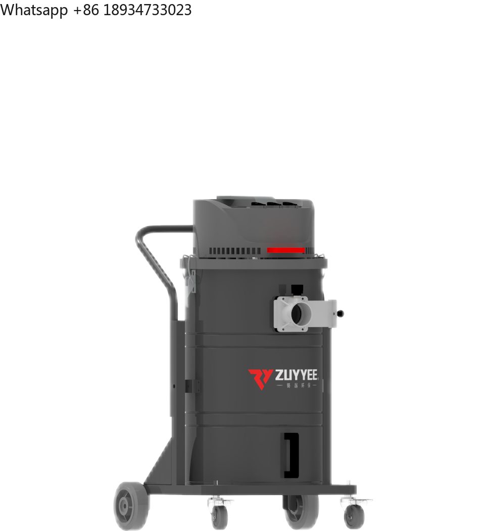 Wet Dry Vacuum 60L - เครื่องดูดฝุ่นอุตสาหกรรม 220V แบบเฟสเดียว พร้อมมอเตอร์ 3 ตัว