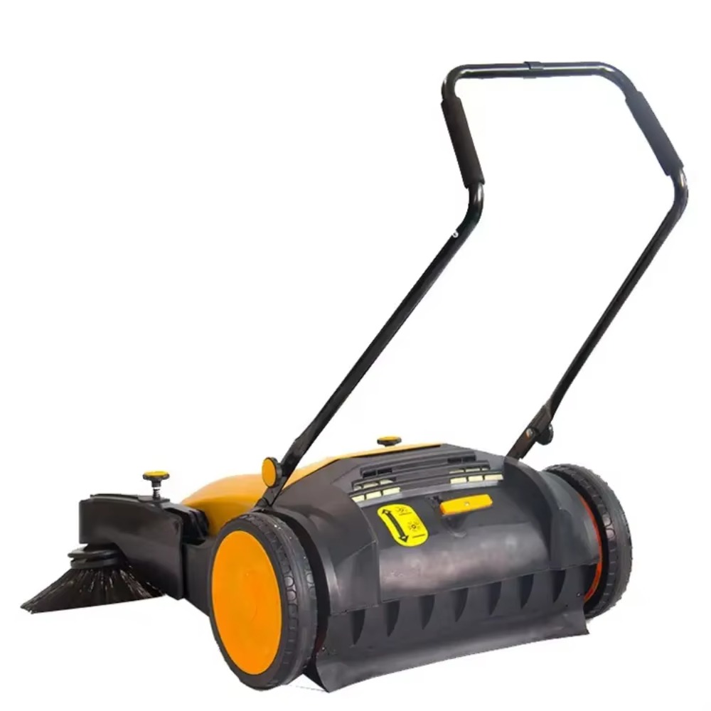 เครื่องกวาดพื้นแบบเดินตามด้วยม - Floor Sweeper Machine Manual บทวิจารณ์และราคา