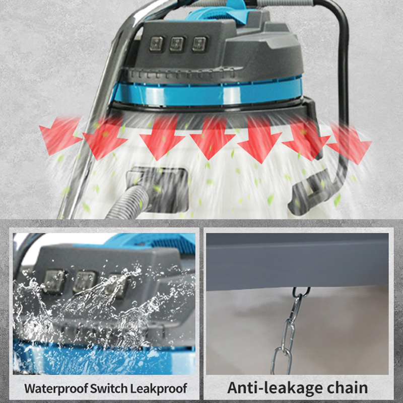 เครื่องดูดฝุ่น 90 ลิตร พร้อมมอ - Industrial Vacuum Cleaner 3000W บทวิจารณ์และราคา