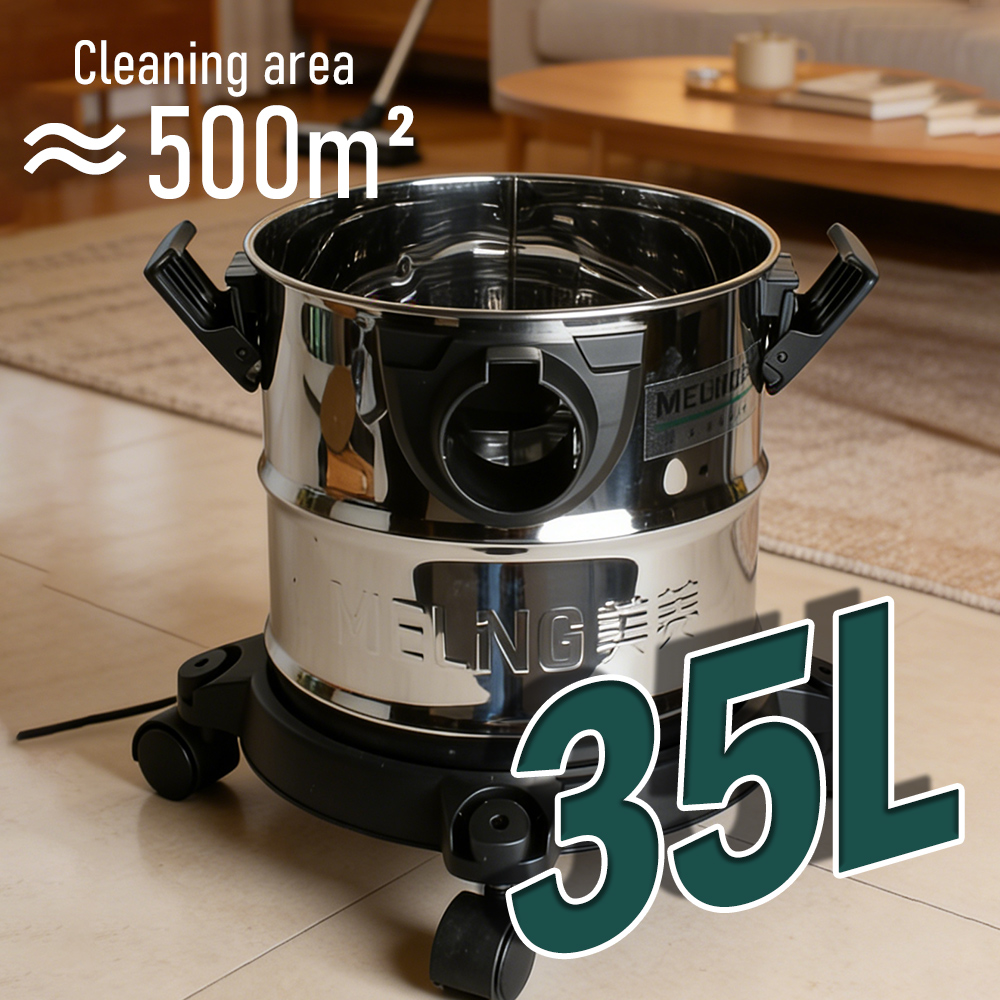 เครื่องดูดฝุ่นแบบเป่าลมแห้งกำล - Industrial Vacuum Cleaner 3000W บทวิจารณ์และราคา