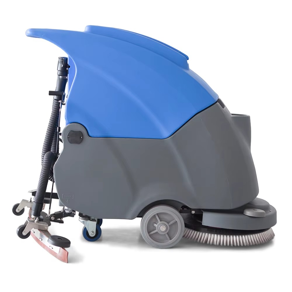 เครื่องขัดพื้นแบบเดินตาม ใช้มอ - Floor Scrubber Machine Walk Behind บทวิจารณ์และราคา