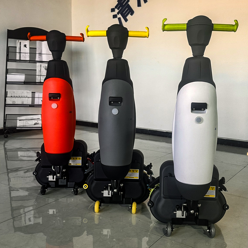 เครื่องขัดพื้นไฟฟ้าขนาดเล็ก รุ - Floor Scrubber Machine Walk Behind บทวิจารณ์และราคา