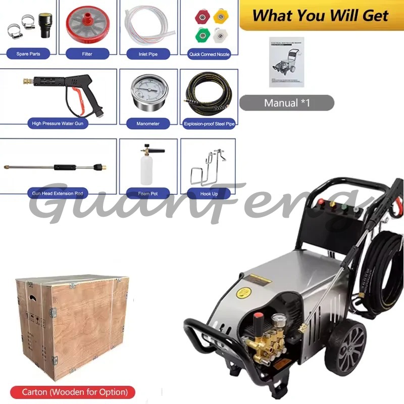 เครื่องล้างแรงดันสูงอุตสาหกรรม - Pressure Washer 3000Psi บทวิจารณ์และราคา