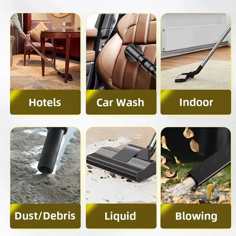 เครื่องดูดฝุ่นอุตสาหกรรมแบบเปี - Industrial Vacuum Cleaner 3000W บทวิจารณ์และราคา