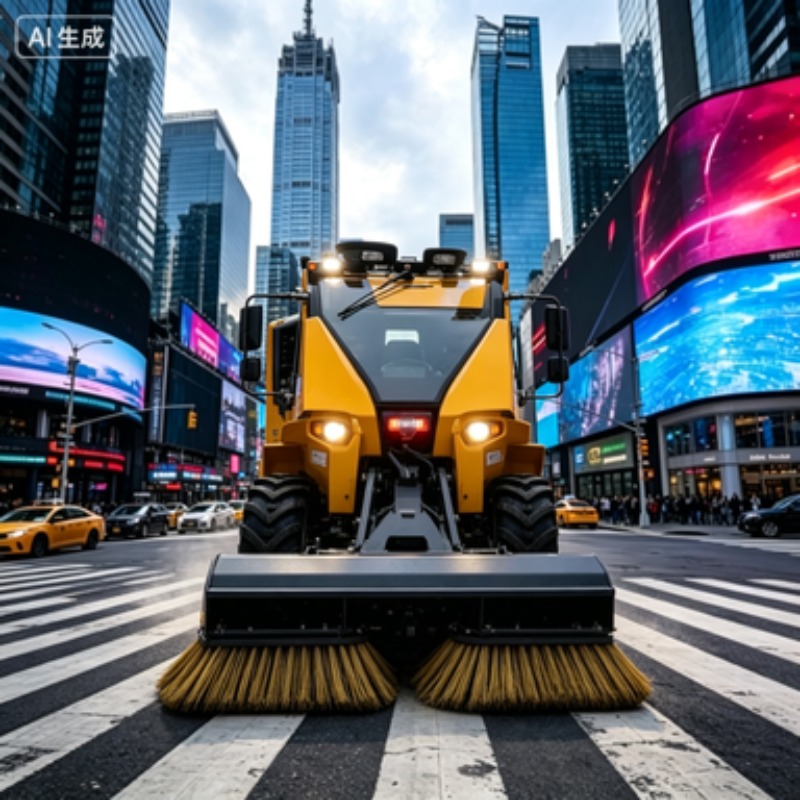 เครื่องกวาดพื้นไฟฟ้าแบบเดินตาม - Floor Sweeper Machine Manual บทวิจารณ์และราคา