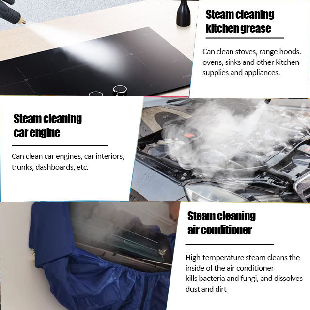 เครื่องทำความสะอาดไอน้ำแบบพกพา - Steam Cleaner Commercial 3000W บทวิจารณ์และราคา