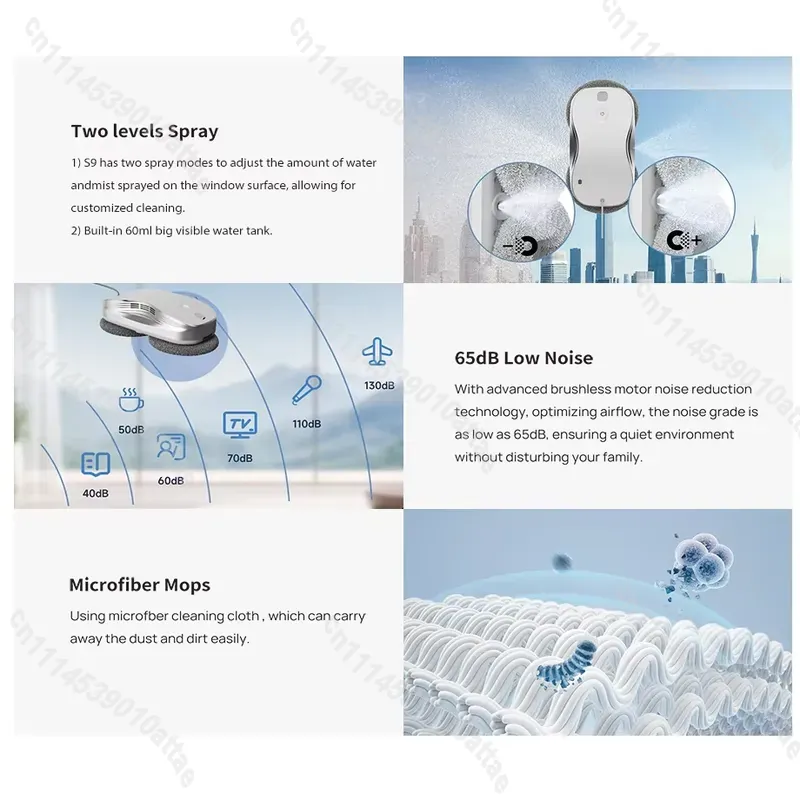 หุ่นยนต์ทำความสะอาดกระจกหน้าต่ - Window Cleaning Robot Automatic บทวิจารณ์และราคา