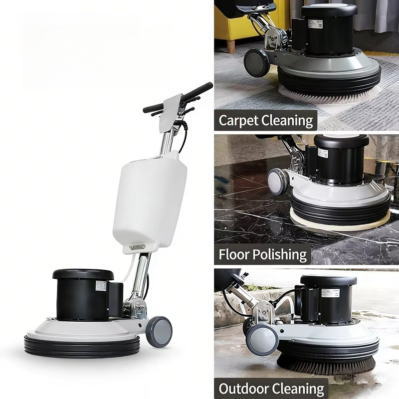 เครื่องกวาดและขัดพื้นอุตสาหกรร - Floor Sweeper Machine Manual บทวิจารณ์และราคา