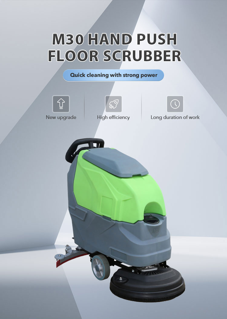 เครื่องขัดพื้นอัตโนมัติขนาดใหญ - Floor Scrubber Machine Walk Behind บทวิจารณ์และราคา