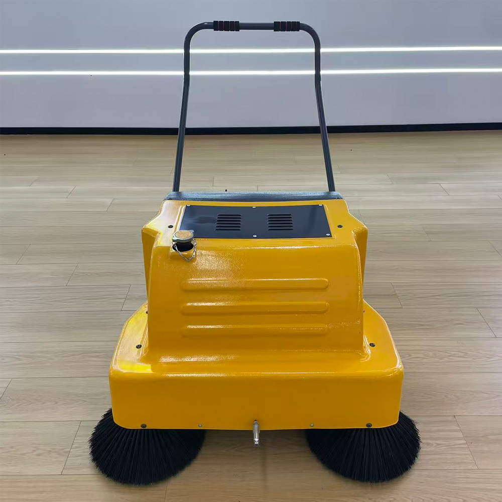 เครื่องกวาดพื้นถนนแบบมือถือ กำ - Floor Sweeper Machine Manual บทวิจารณ์และราคา