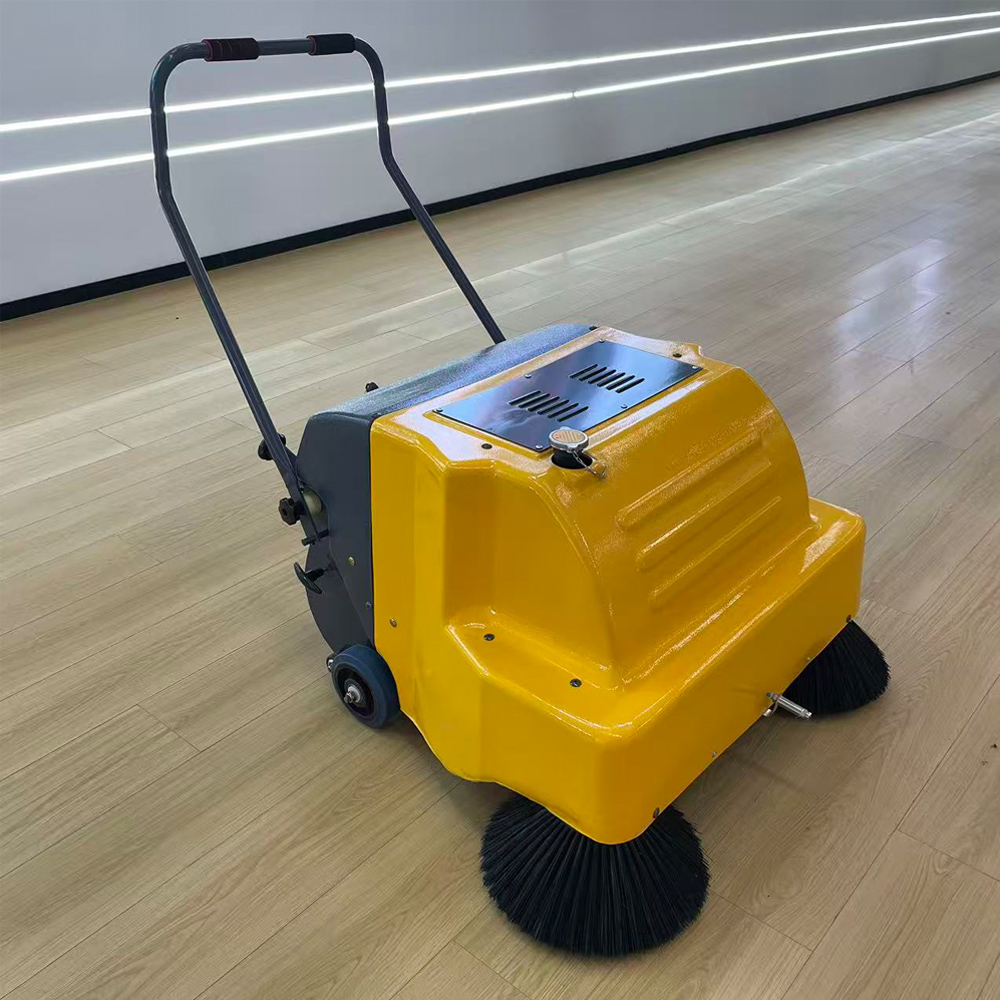 เครื่องกวาดพื้นถนนแบบมือถือ กำ - Floor Sweeper Machine Manual บทวิจารณ์และราคา