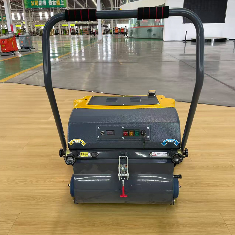 เครื่องกวาดพื้นถนนแบบมือถือ กำ - Floor Sweeper Machine Manual บทวิจารณ์และราคา
