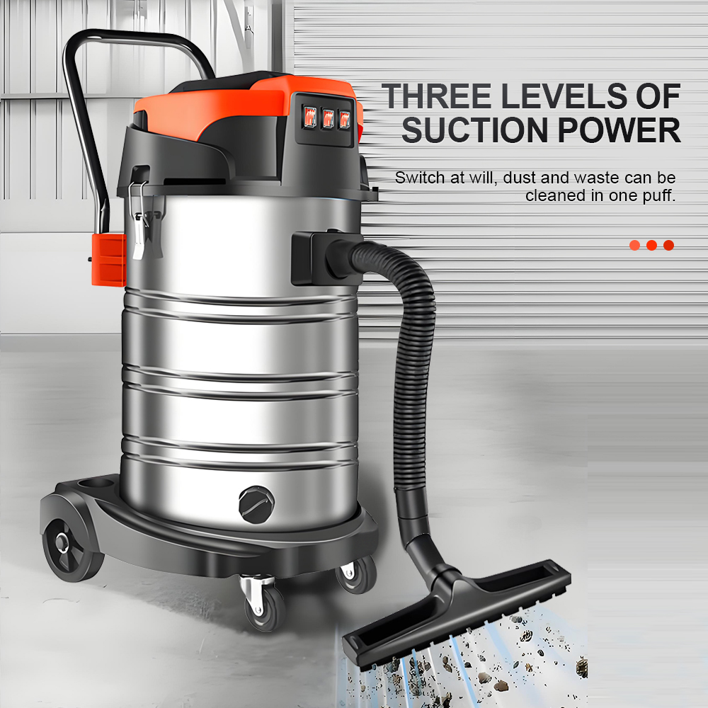 เครื่องดูดฝุ่นแบบเปียกและแห้ง  - Wet Dry Vacuum 60L บทวิจารณ์และราคา