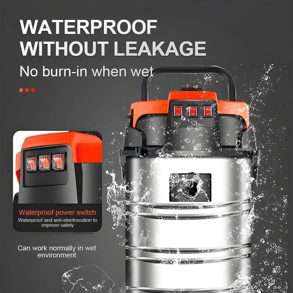 เครื่องดูดฝุ่นแบบเปียกและแห้ง  - Wet Dry Vacuum 60L บทวิจารณ์และราคา