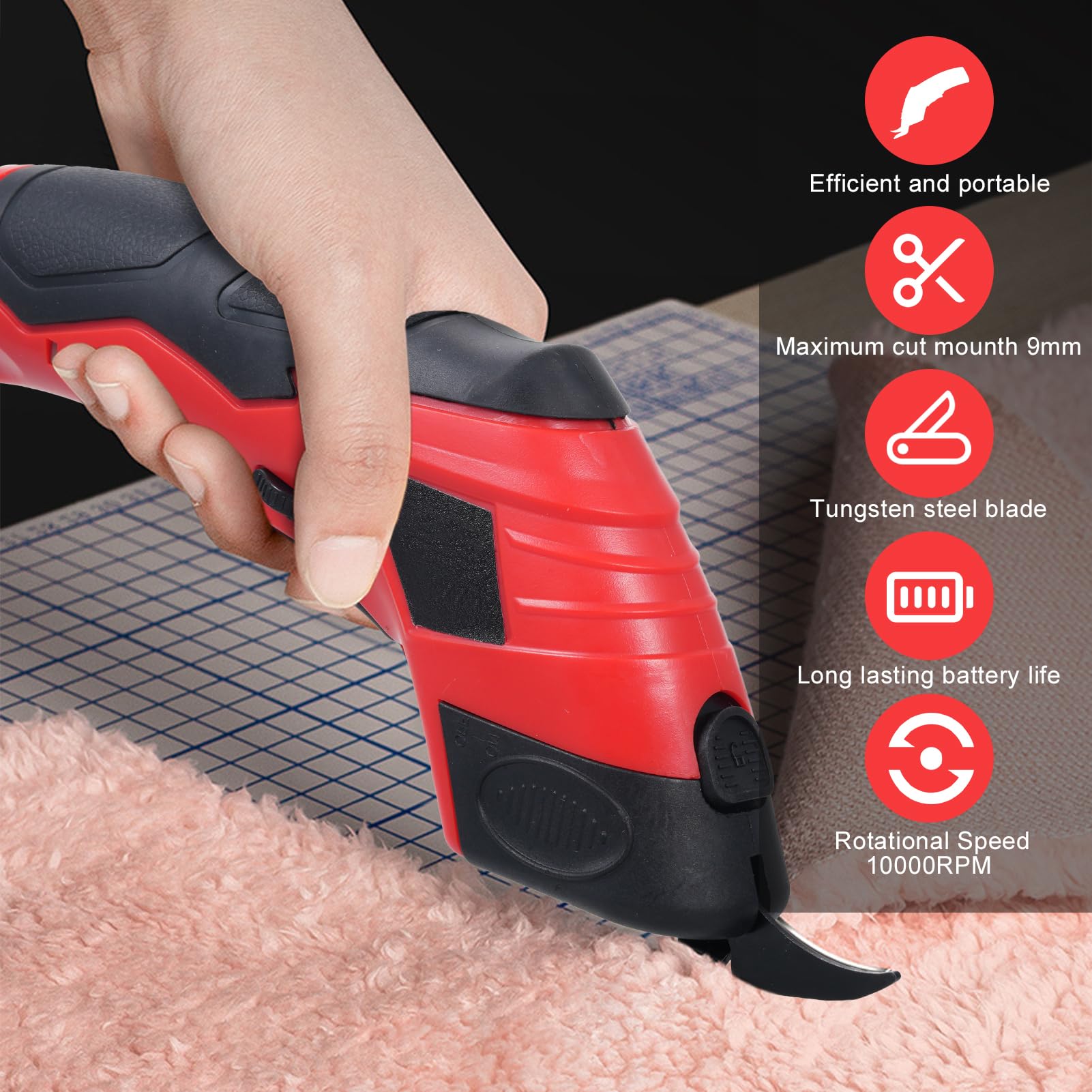 กรรไกรไฟฟ้าไร้สายสำหรับตัดผ้า  - Carpet Extractor Machine บทวิจารณ์และราคา