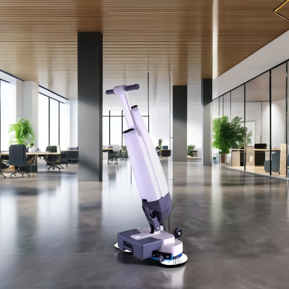 เครื่องทำความสะอาดพื้นแบบเร็วส - Floor Scrubber Machine Walk Behind บทวิจารณ์และราคา