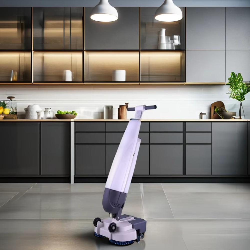 เครื่องทำความสะอาดพื้นแบบเร็วส - Floor Scrubber Machine Walk Behind บทวิจารณ์และราคา