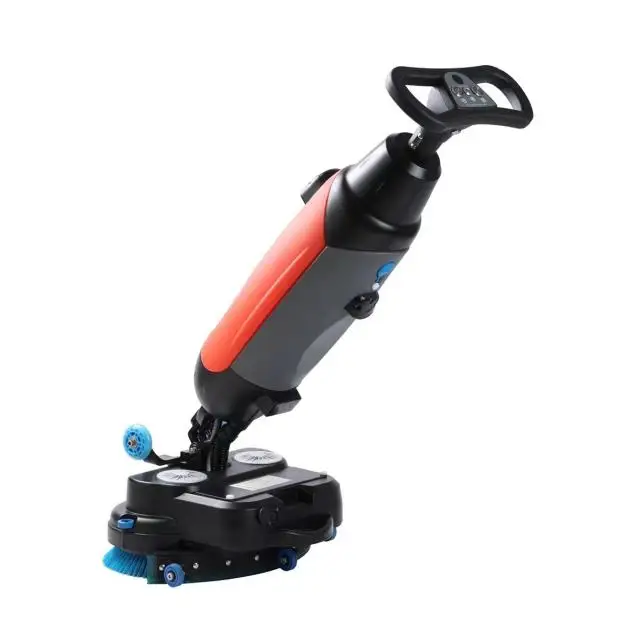 เครื่องขัดและเป่าแห้งพื้นแบบไฟ - Floor Scrubber Machine Walk Behind บทวิจารณ์และราคา