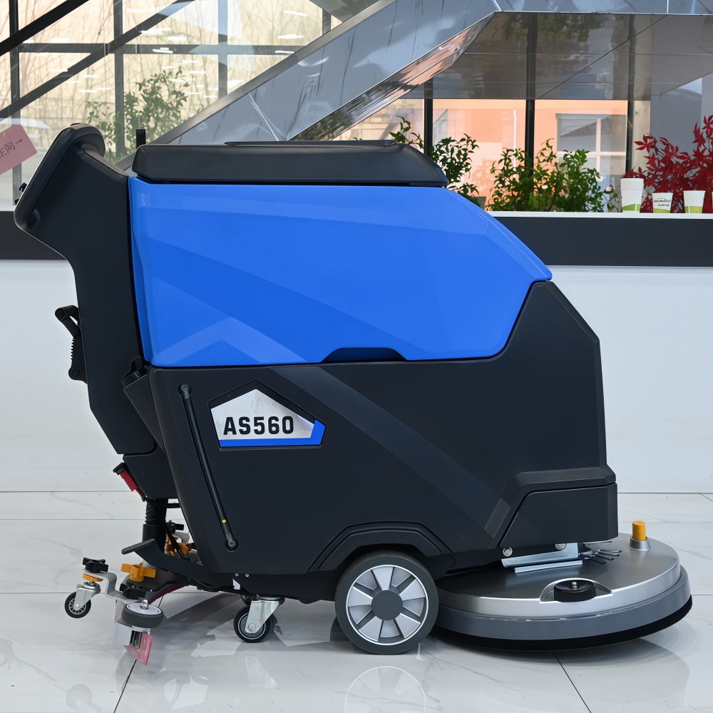 เครื่องกวาดพื้นกระเบื้องแบบไร้ - Floor Sweeper Machine Manual บทวิจารณ์และราคา