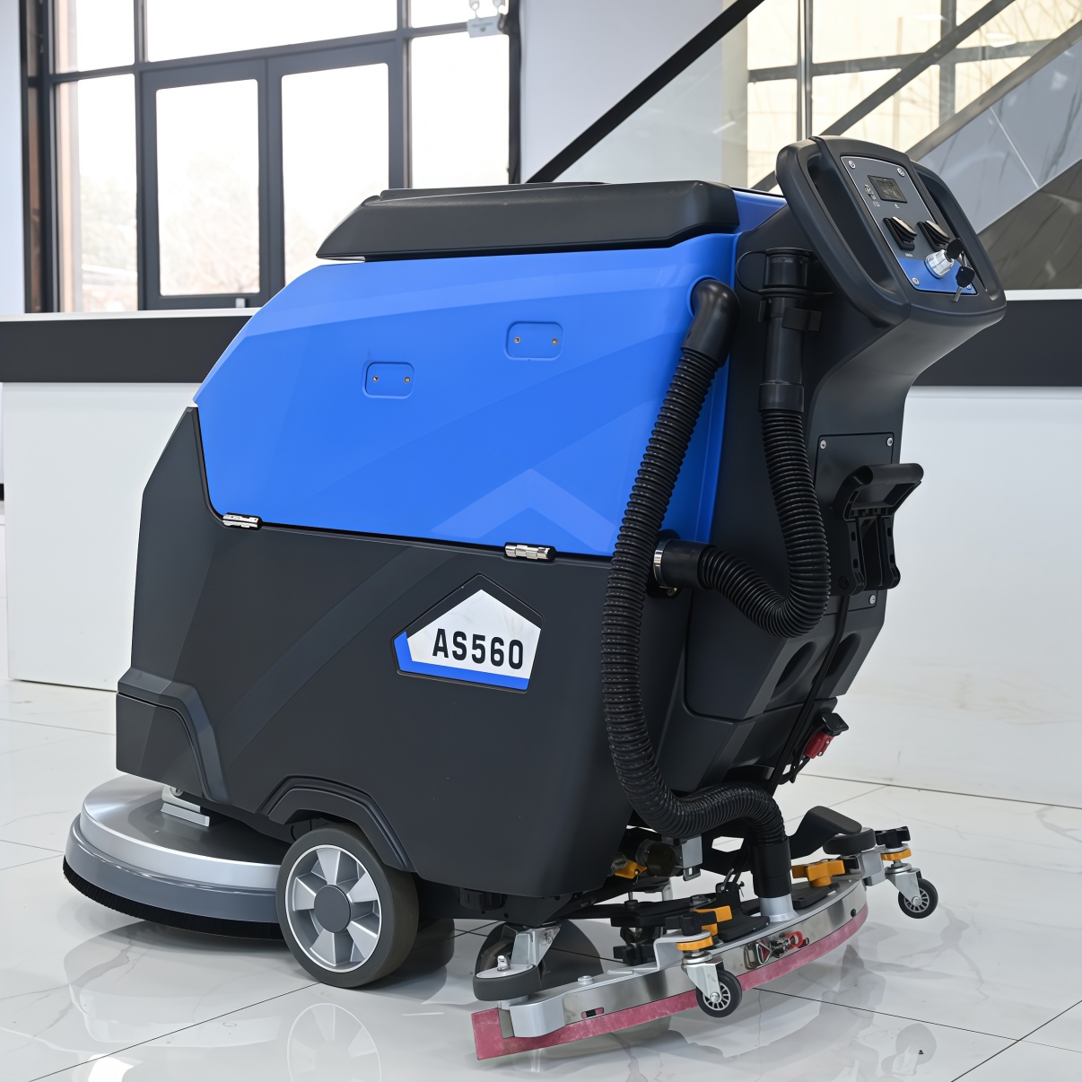 เครื่องกวาดพื้นกระเบื้องแบบไร้ - Floor Sweeper Machine Manual บทวิจารณ์และราคา
