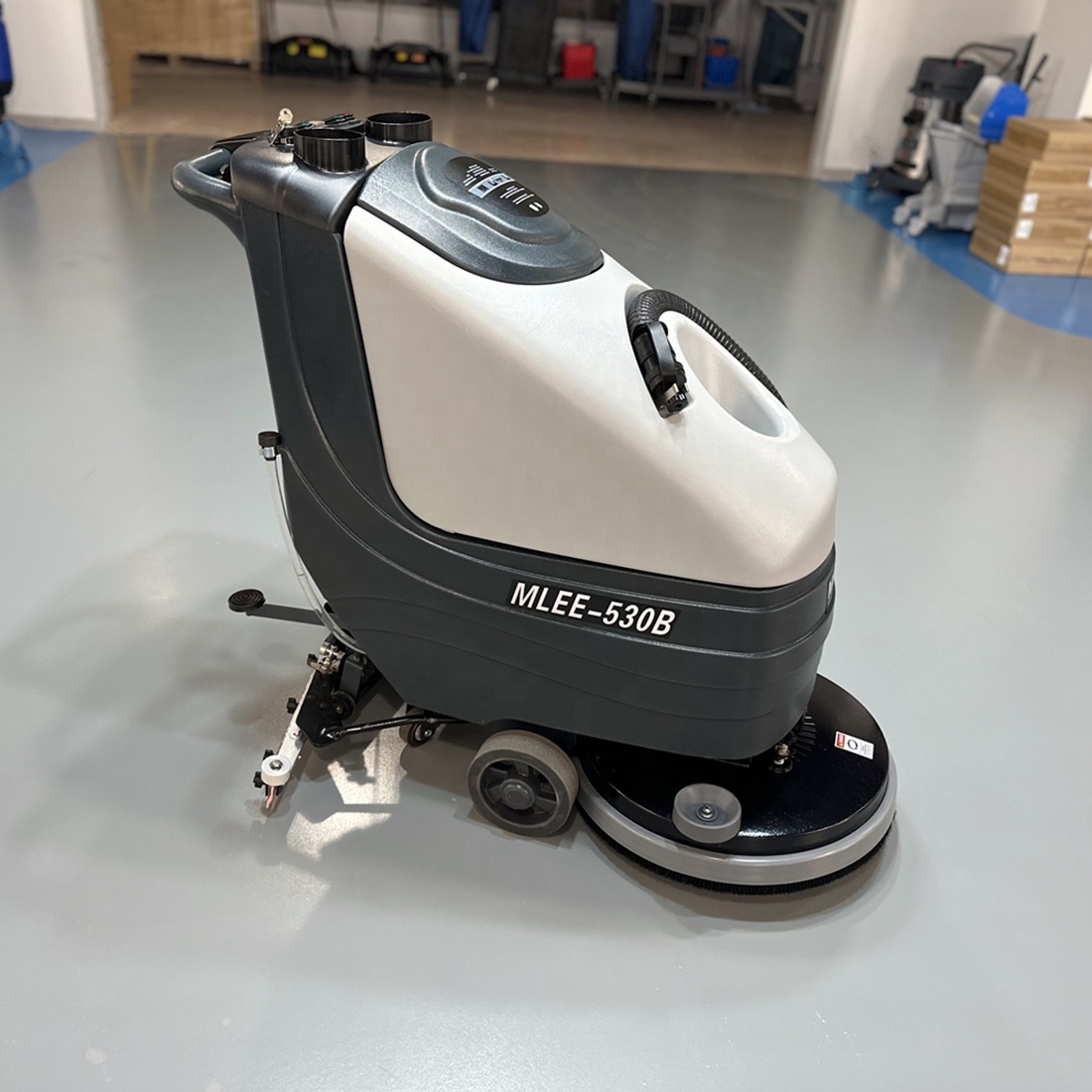 เครื่องขัดพื้นแบบเดินตาม MLEE5 - Floor Scrubber Machine Walk Behind บทวิจารณ์และราคา