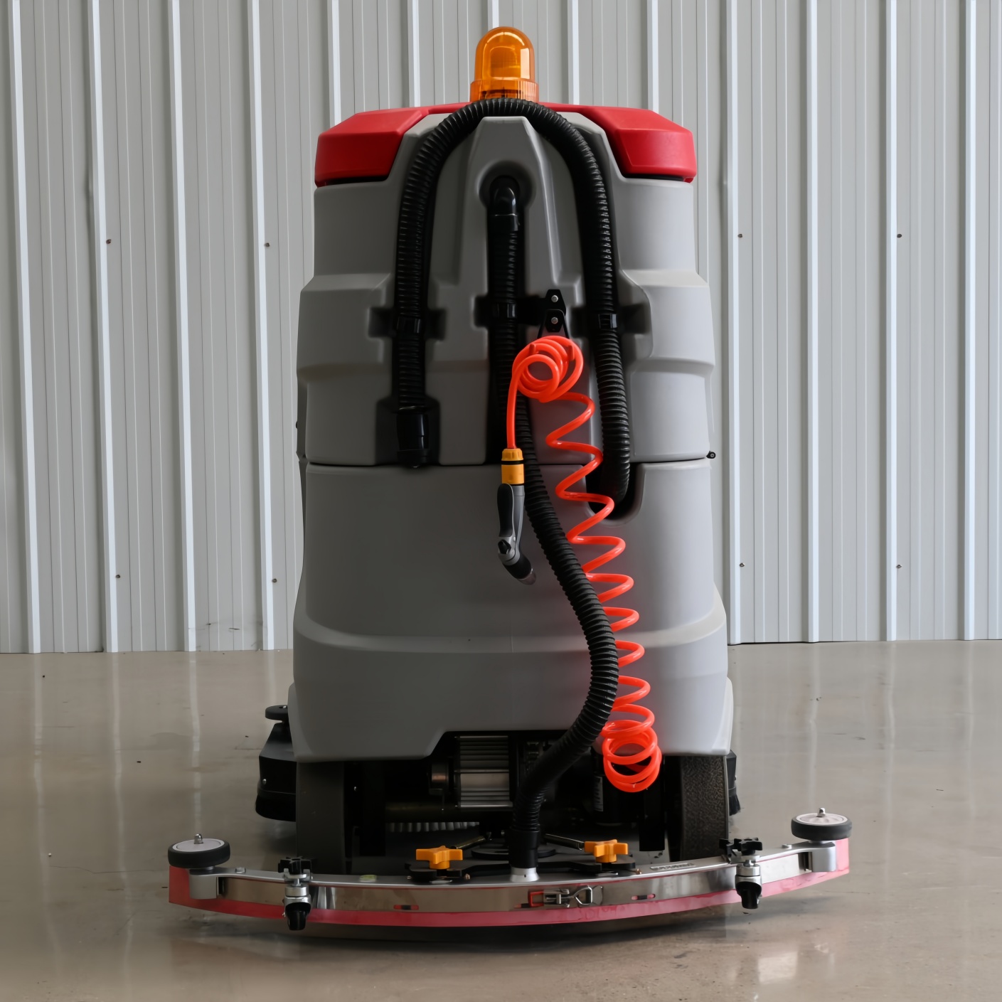 เครื่องขัดพื้นแบบนั่งขับพร้อมแ - Ride On Floor Scrubber 20 Inch บทวิจารณ์และราคา