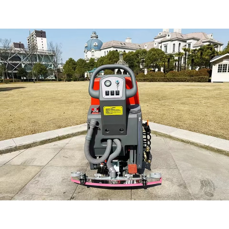 เครื่องขัดพื้นไฟฟ้าแบบเข็น ขาย - Floor Scrubber Machine Walk Behind บทวิจารณ์และราคา