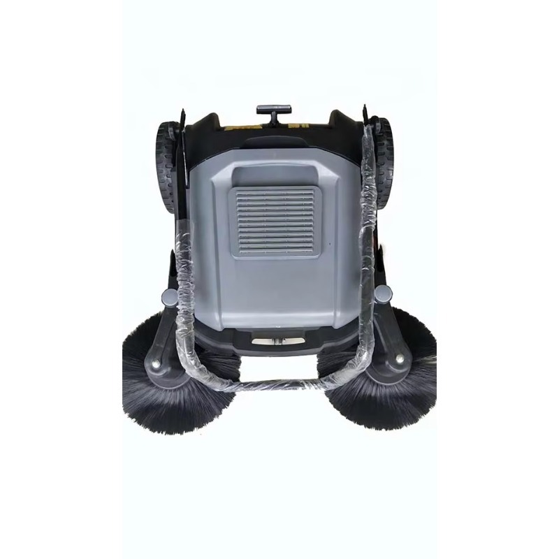เครื่องกวาดพื้นแบบมือผลักขนาดเ - Floor Sweeper Machine Manual บทวิจารณ์และราคา