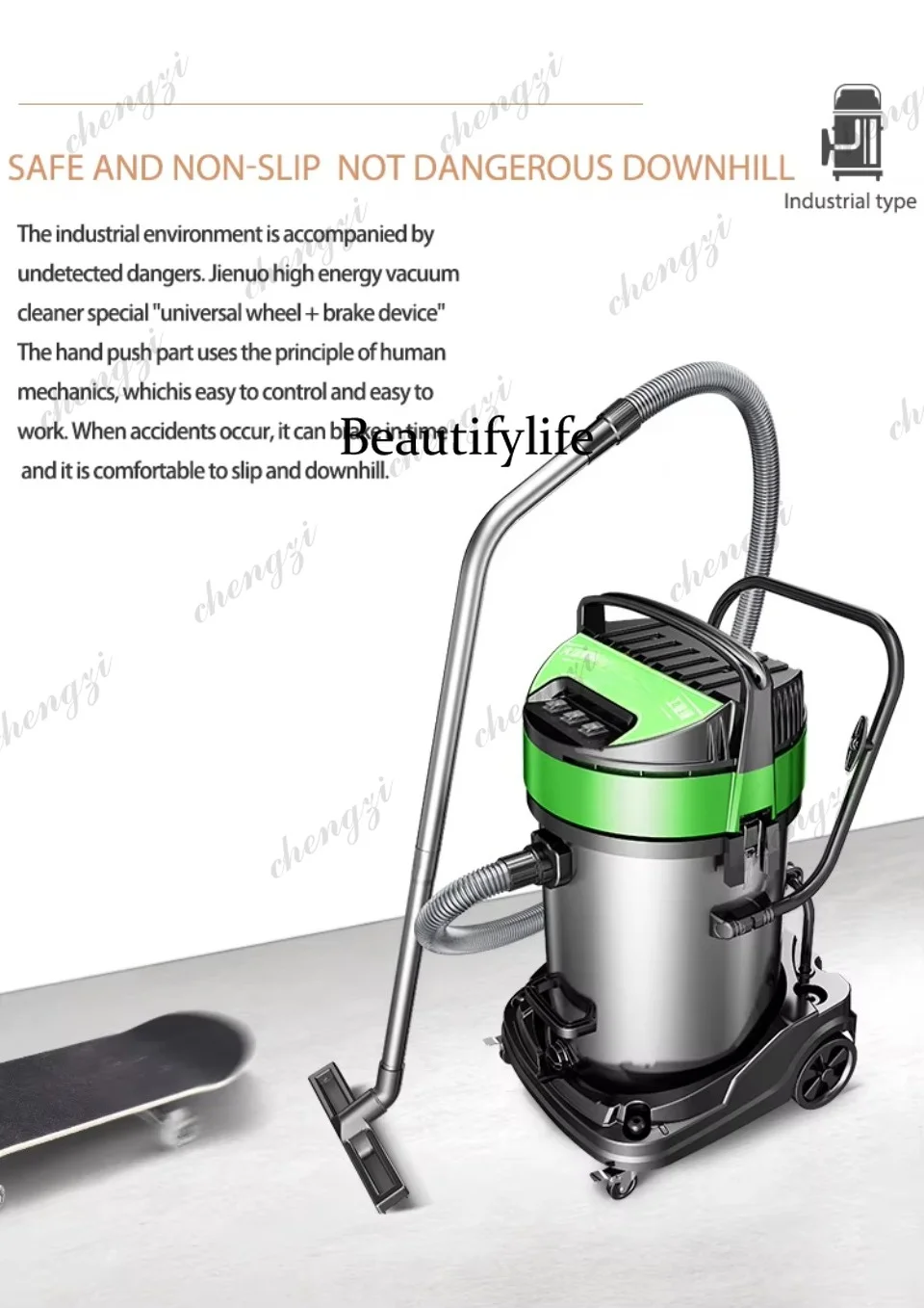 เครื่องดูดฝุ่นอุตสาหกรรมหนัก A - Industrial Vacuum Cleaner 3000W บทวิจารณ์และราคา