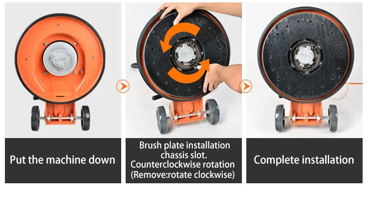 เครื่องขัดพื้นหินอ่อนแบบดูดฝุ่ - Floor Polishing Machine 17 Inch บทวิจารณ์และราคา