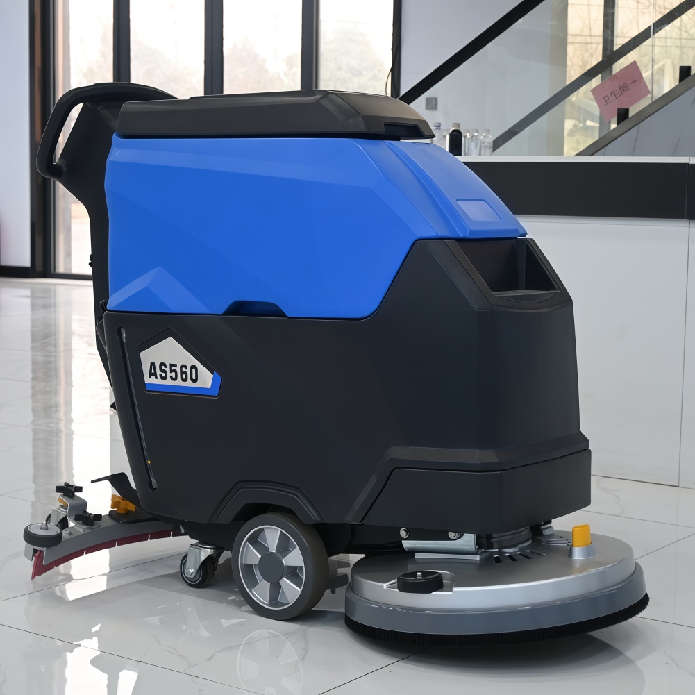 เครื่องขัดพื้นแบบเดินตาม ใช้มอ - Floor Sweeper Machine Manual บทวิจารณ์และราคา