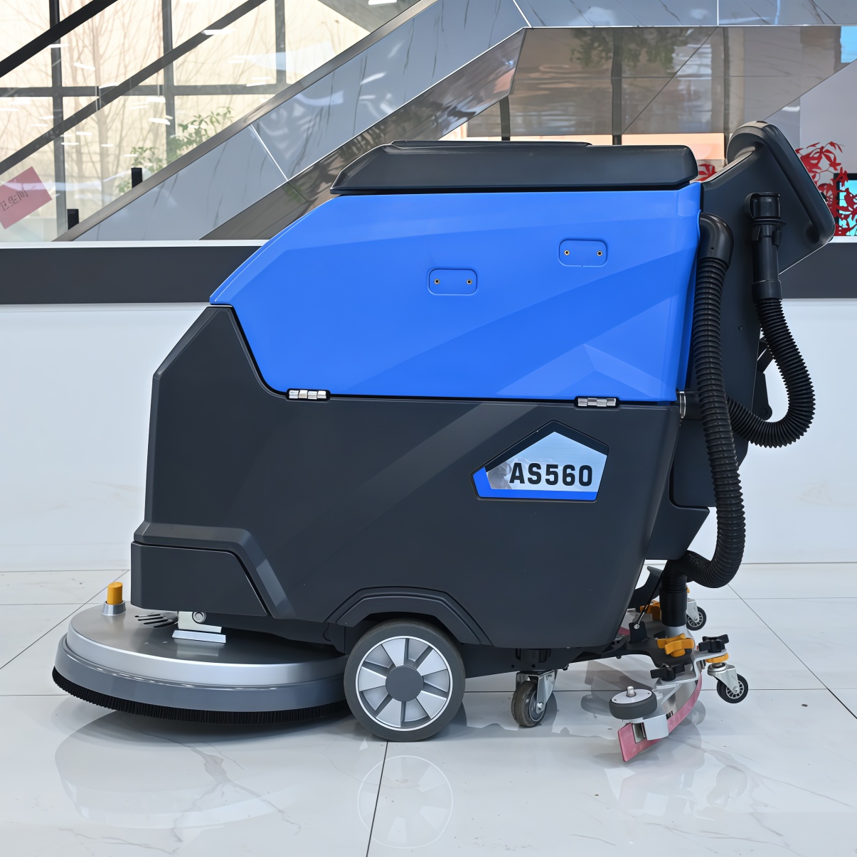 เครื่องขัดพื้นแบบเดินตาม ใช้มอ - Floor Sweeper Machine Manual บทวิจารณ์และราคา