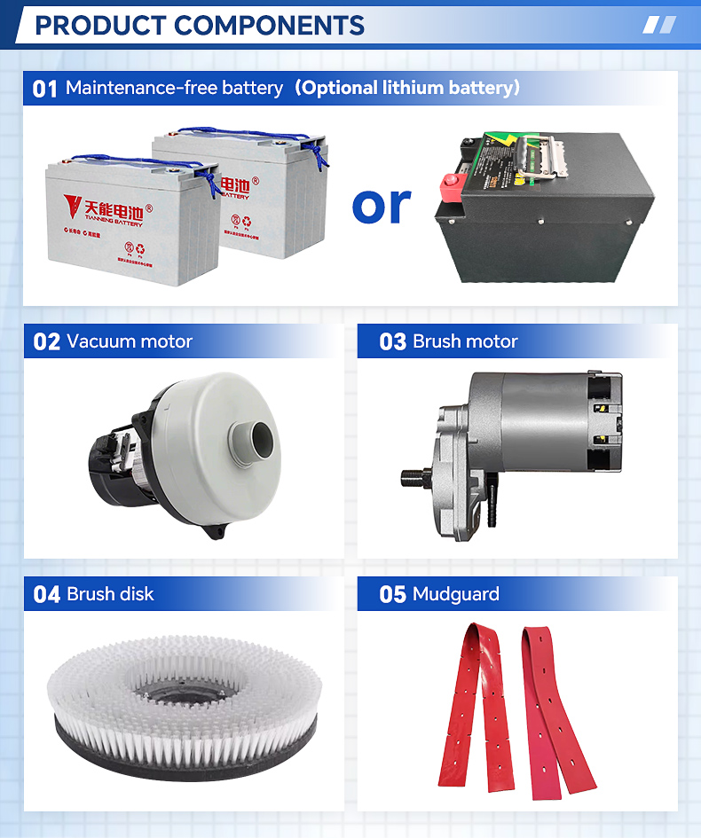 เครื่องขัดพื้นแบบเดินตาม ใช้มอ - Floor Sweeper Machine Manual บทวิจารณ์และราคา