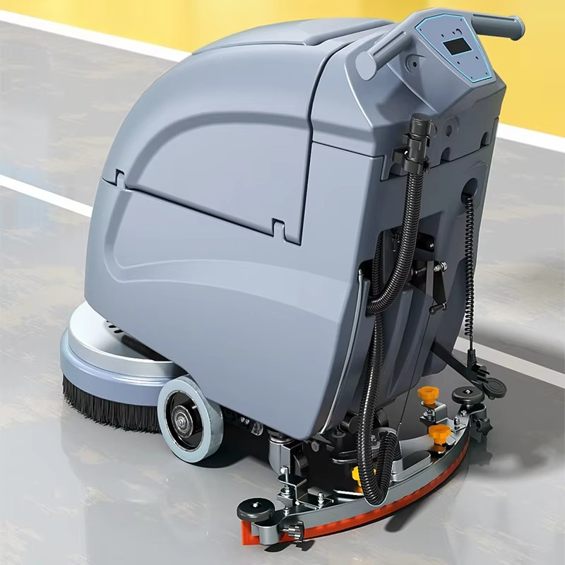 เครื่องทำความสะอาดพื้นอุตสาหกร - Floor Sweeper Machine Manual บทวิจารณ์และราคา